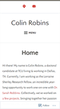 Mobile Screenshot of colinrobins.com